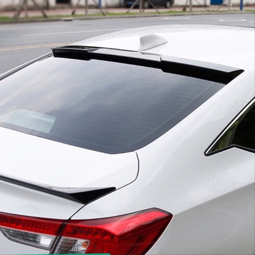 Honda Accord 2020+ İçin Uyumlu Cam Üstü Spoiler - Piano Black (Parlak Siyah) 4