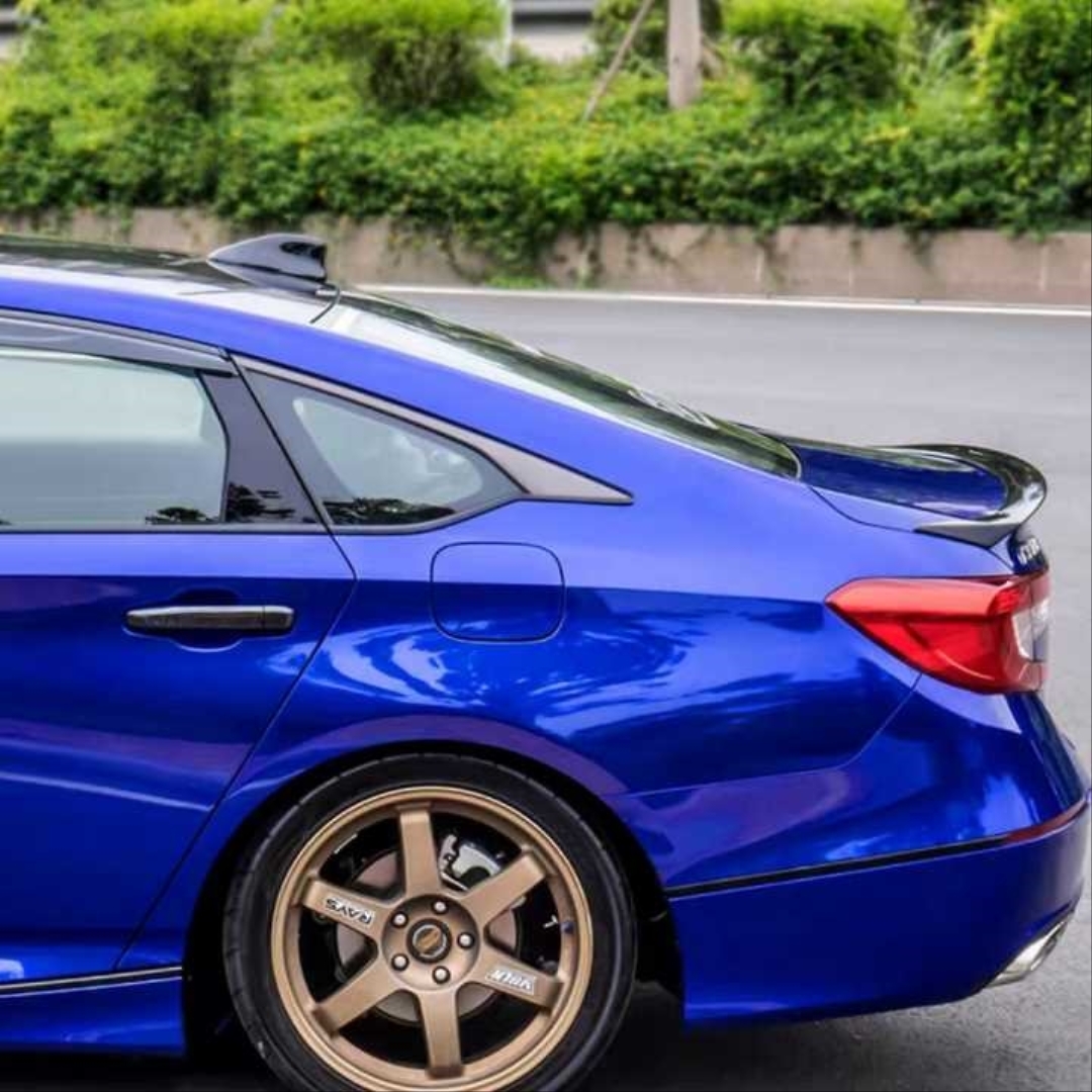 Honda Accord 2020+ için Uyumlu Hybrid Spoiler - Piano Black (Parlak Siyah) 4