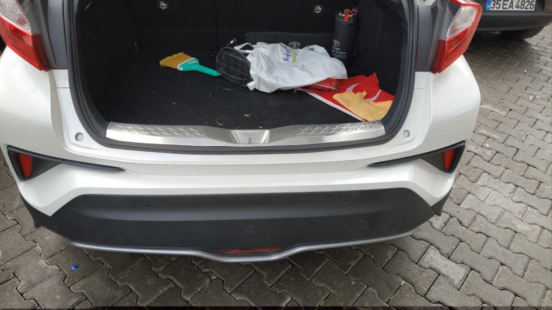 C-HR 2016-2019 İçin Uyumlu Bagaj Eşik Koruma 4