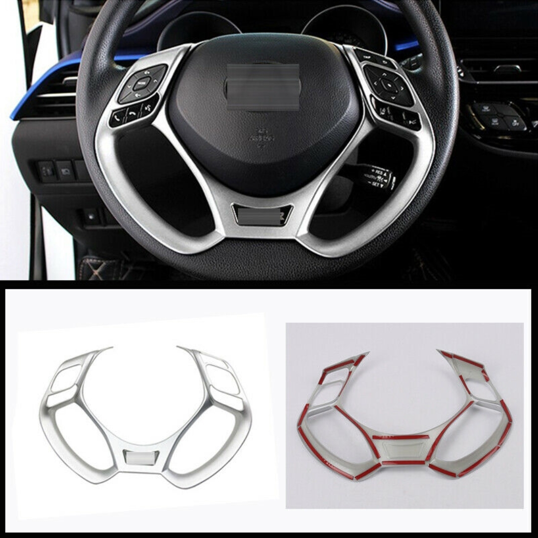 C-HR 2016-2019 için Uyumlu Direksiyon Kaplama Silver 4