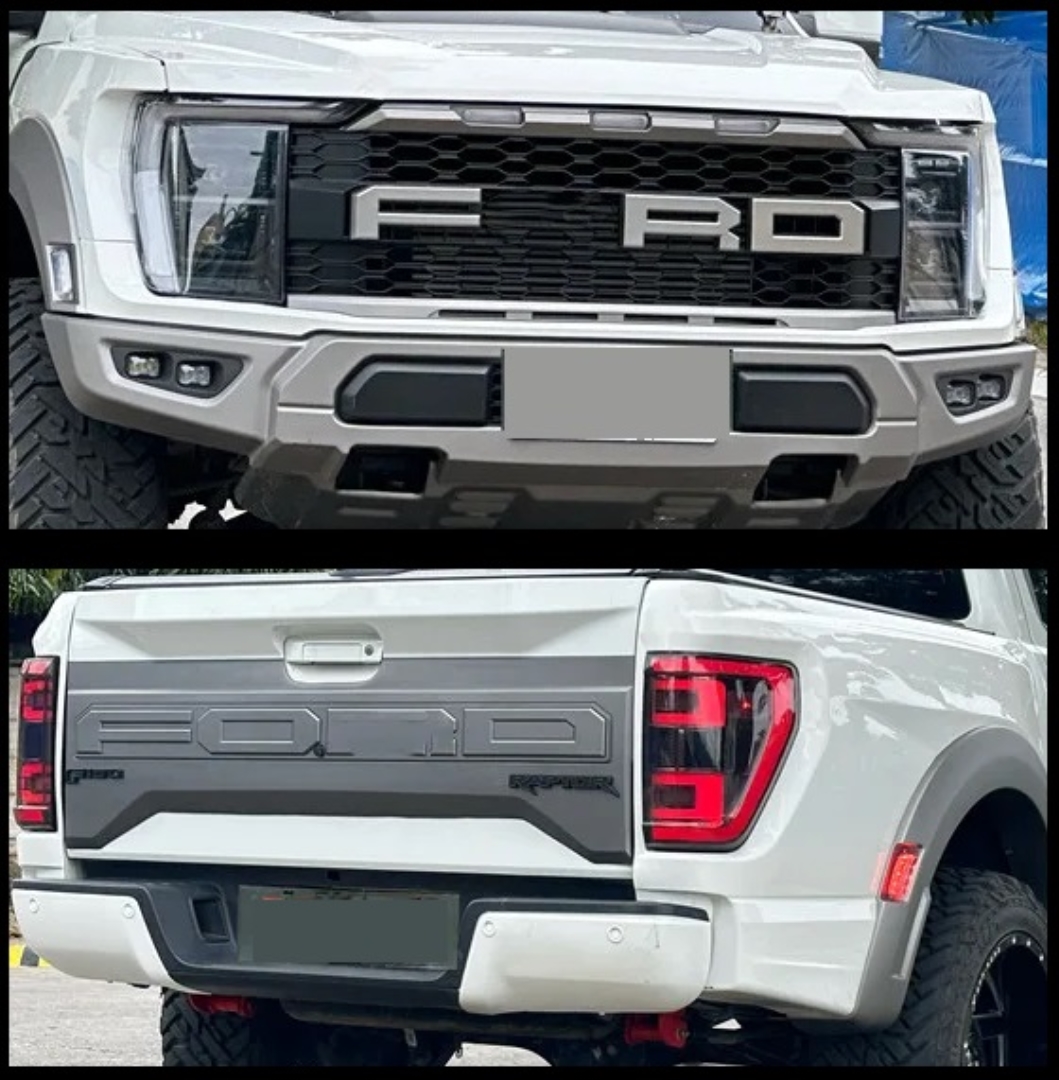 2012-2021 Ranger için 2022 Gen 3 F150 Görünüm Facelift Body Kit 3