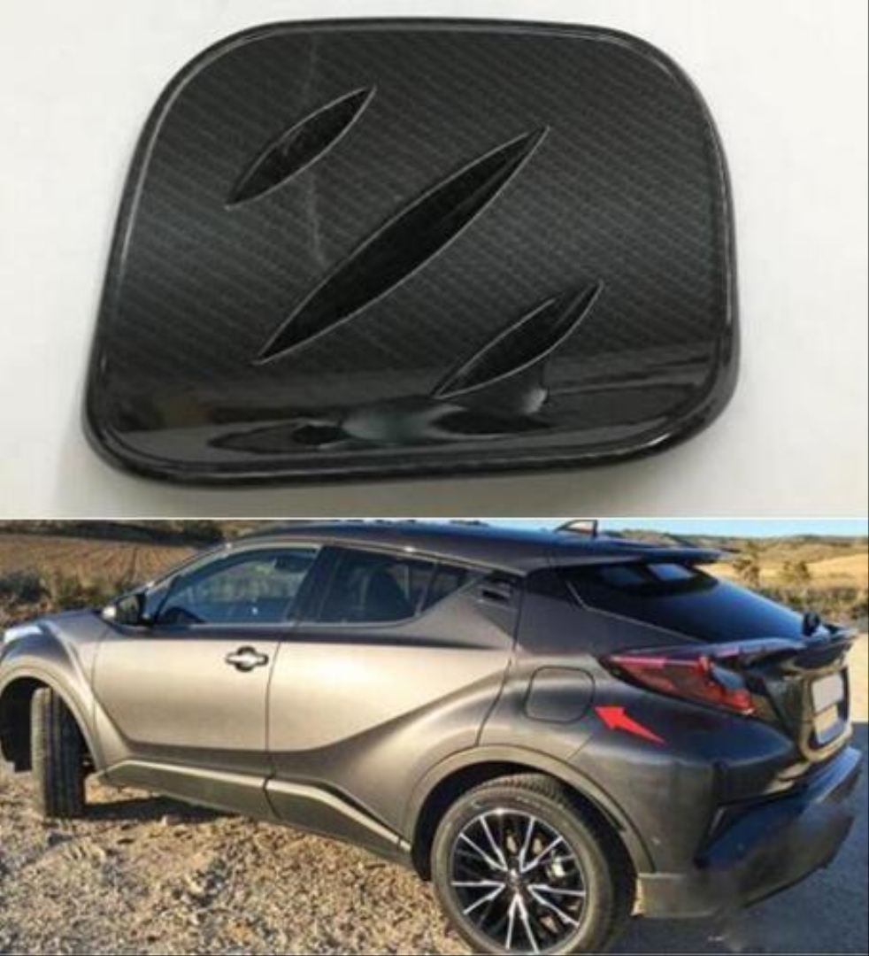 Toyota C-HR 2016-2019 Uyumlu Karbon Depo Kapağı 2