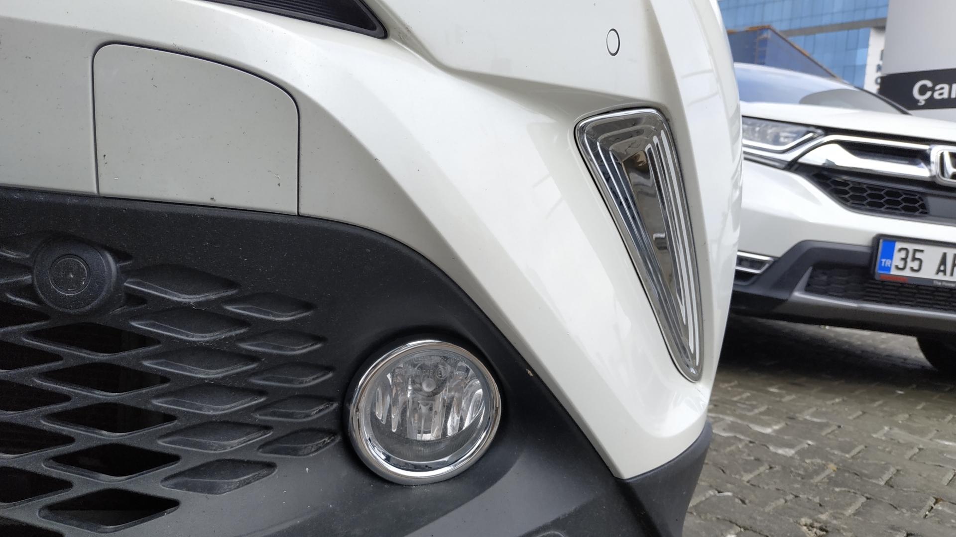 C-HR 2016-2019 İçin Uyumlu Ön Sis Halka Kaplama Nikelaj 4