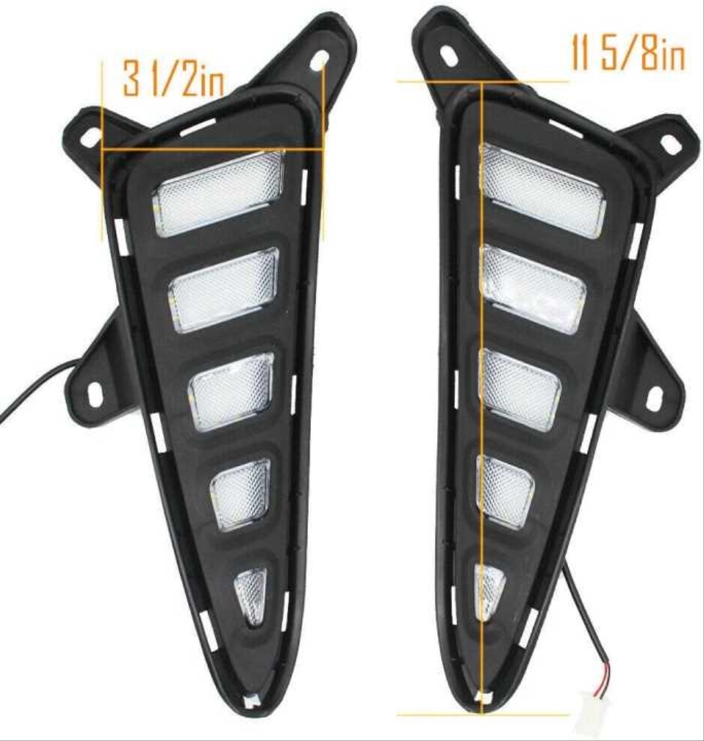 Toyota C-HR 2016-2019 Uyumlu Ön Sis LED'i - Hareketli Sinyal 2