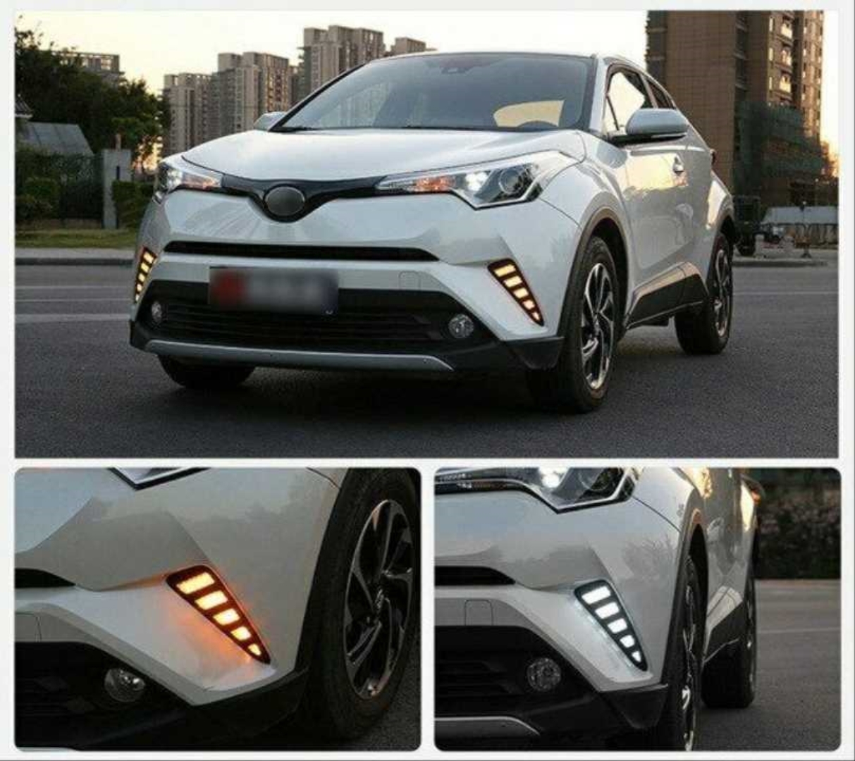 Toyota C-HR 2016-2019 Uyumlu Ön Sis LED'i - Hareketli Sinyal 5