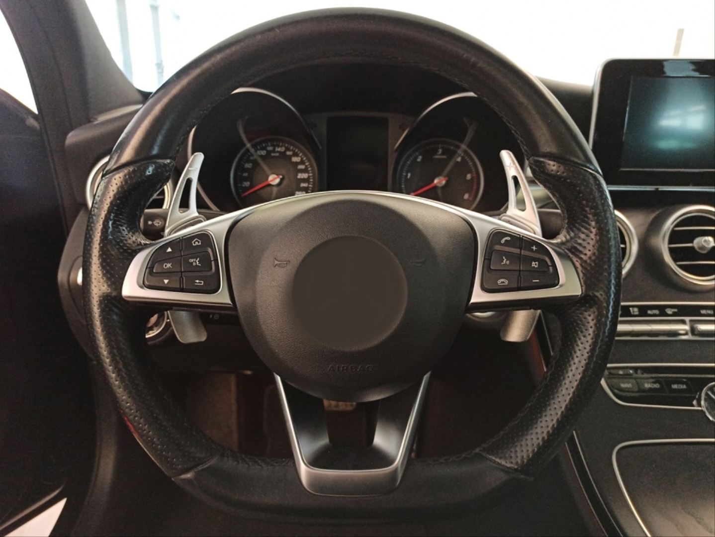 Mercedes-Benz GLC, GLE, S, CLA, GLA Serisi için Uyumlu Paddle Shift (F1 Vites Kulakçık) - Silver 2
