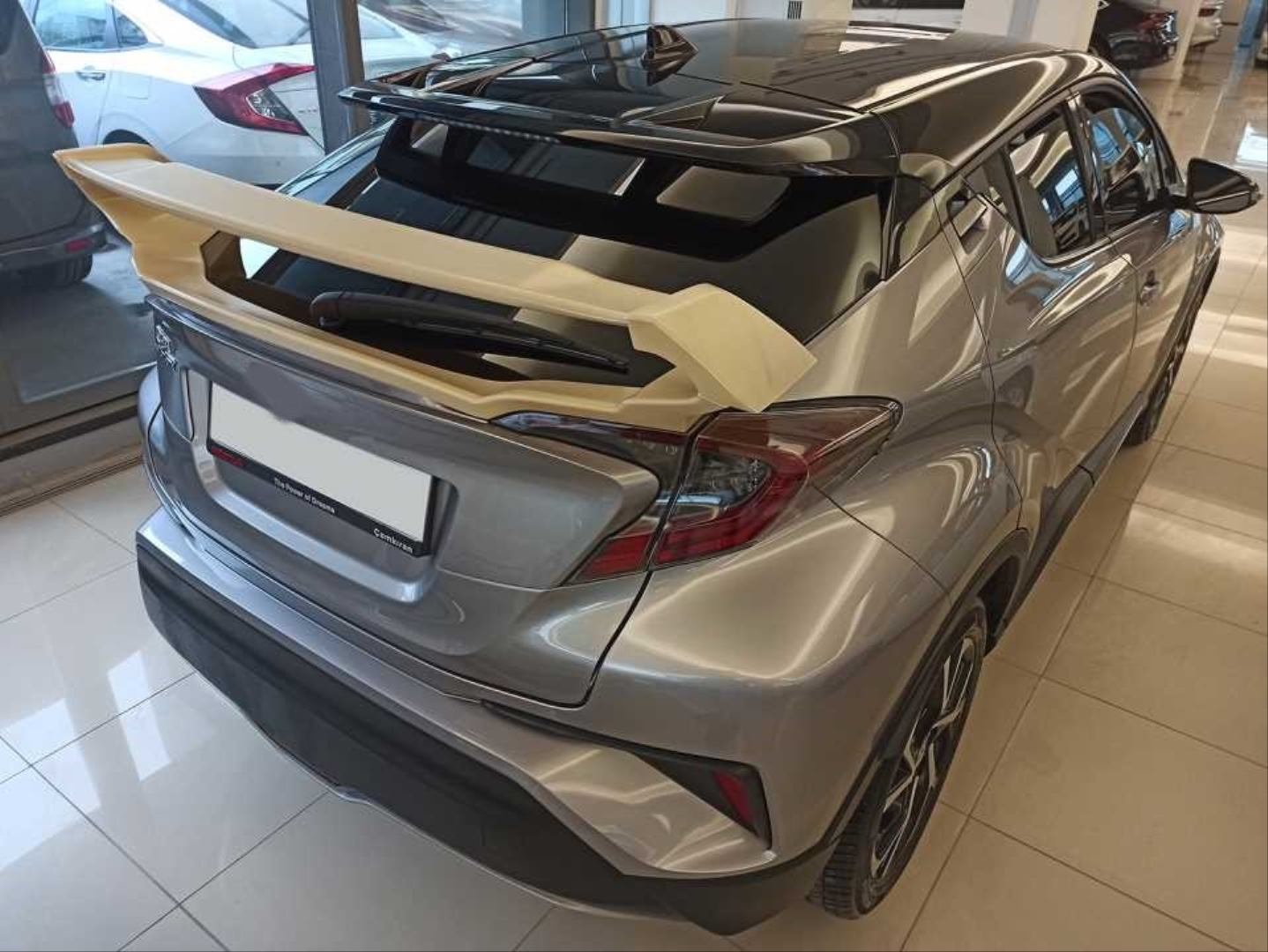 Toyota C-HR 2016-2019 Uyumlu Yüksek Spoiler 4