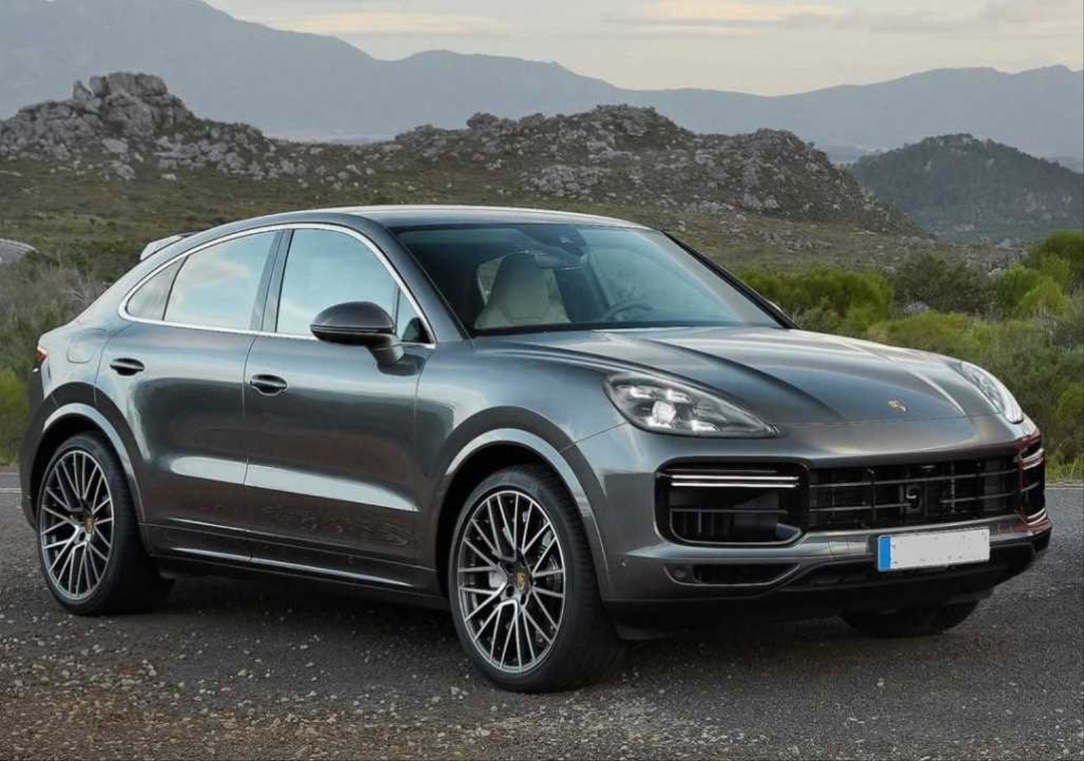 Porsche Cayenne 2011-2014 için Uyumlu Facelift 2020+ Yükseltme 9Y0 Turbo Body Kit 2