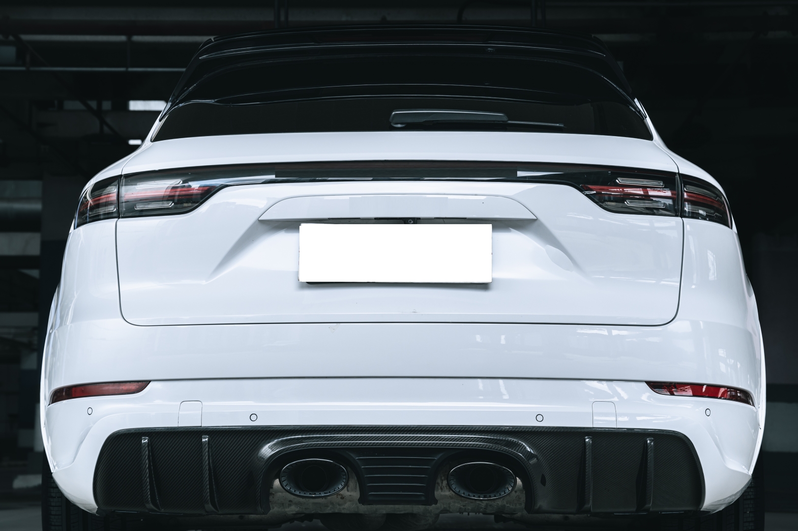 Porsche Cayenne Coupe 2018-2022 (9Y0.1) 3.0T İçin Turbo GT Body Kit (Karbon Difüzör ile) 3