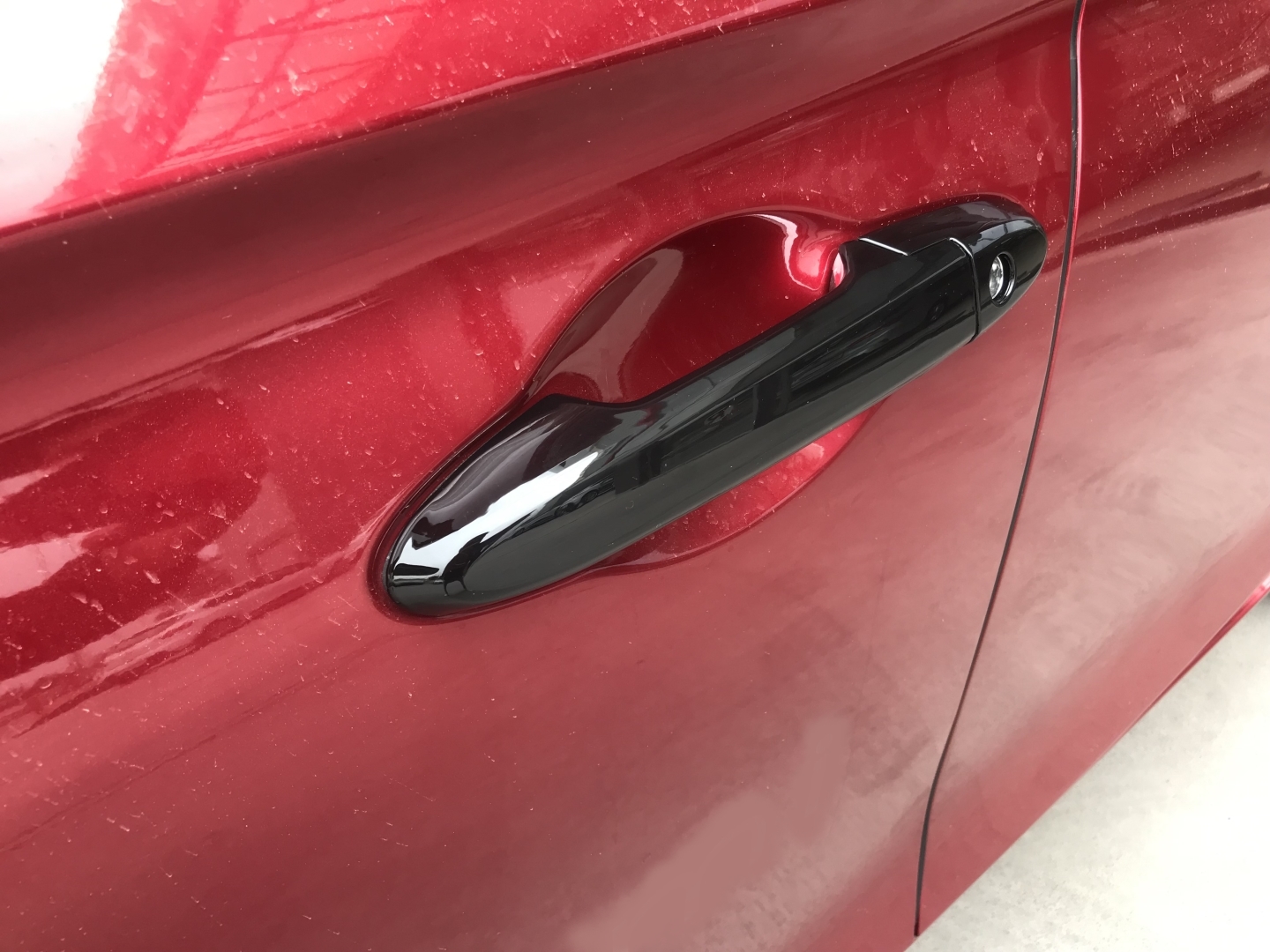 Honda Civic 2020+ İçin Uyumlu Kapı Kolu Kaplama - Piano Black 2