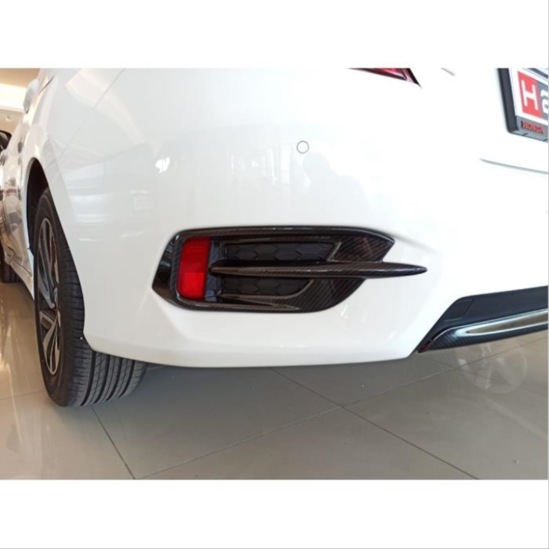 2016-2021 Honda Civic FC5 Arka Sis Kaplama Full Karbon 2
