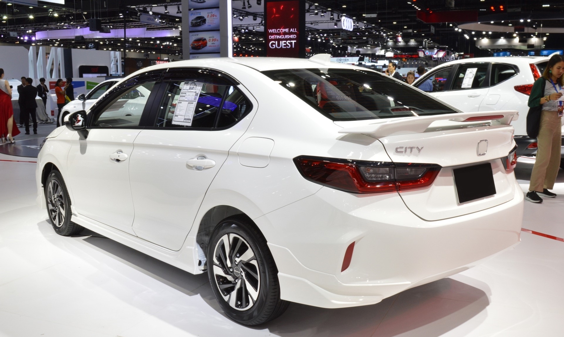 Honda City 2020+ Uyumlu Spoiler - Piano Black (Parlak Siyah) 5