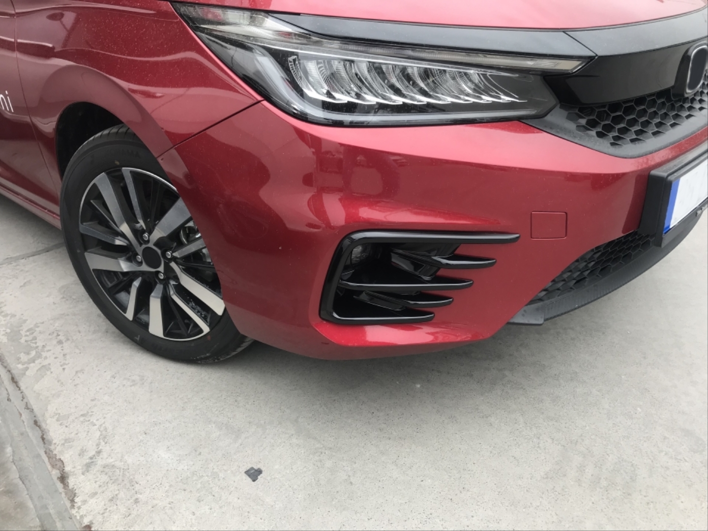 Honda City 2021+ Sis Kaplama - Piano Black 5