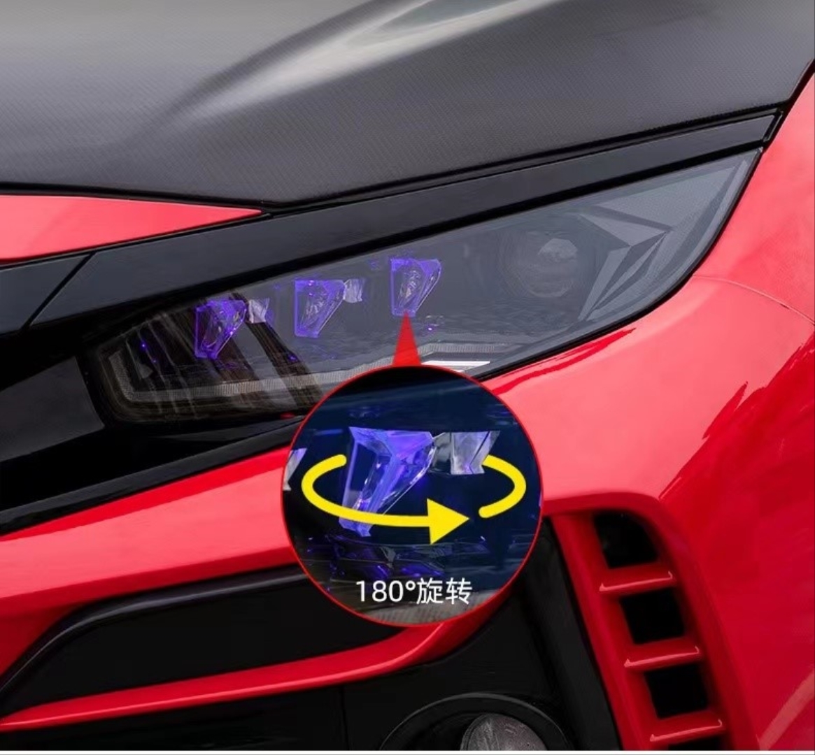 2016-2021 Honda Civic FC5 İçin Diamond Far (Hareketli) 2