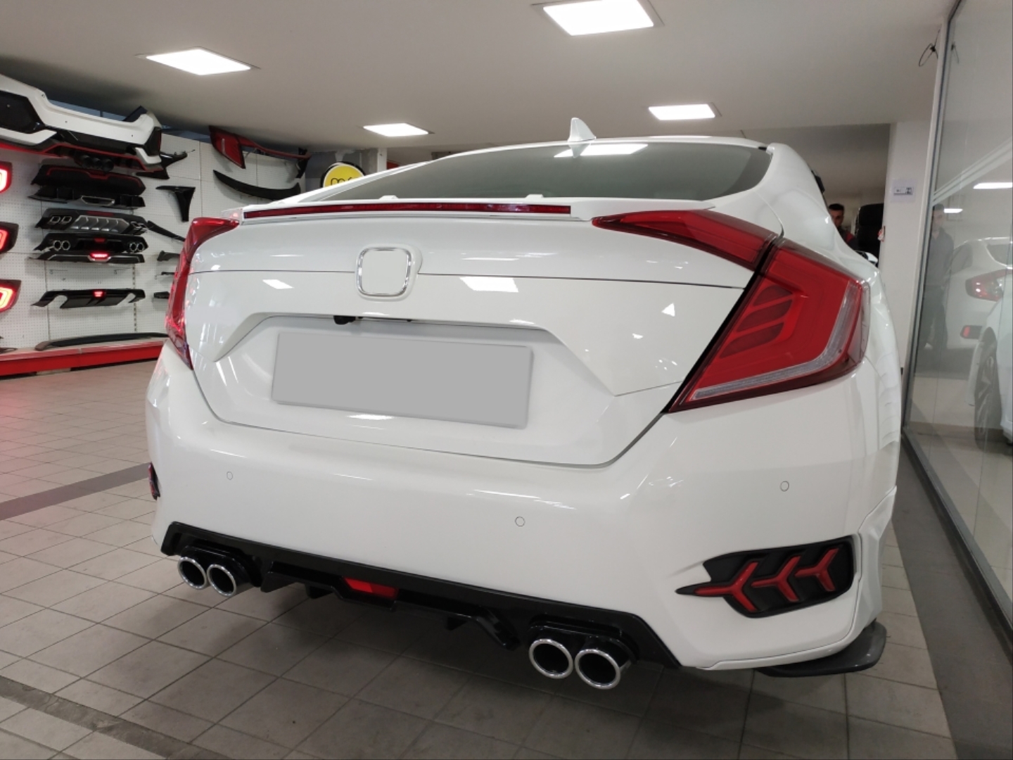Honda Civic 2016-2021 FC5 LED Spoiler 3