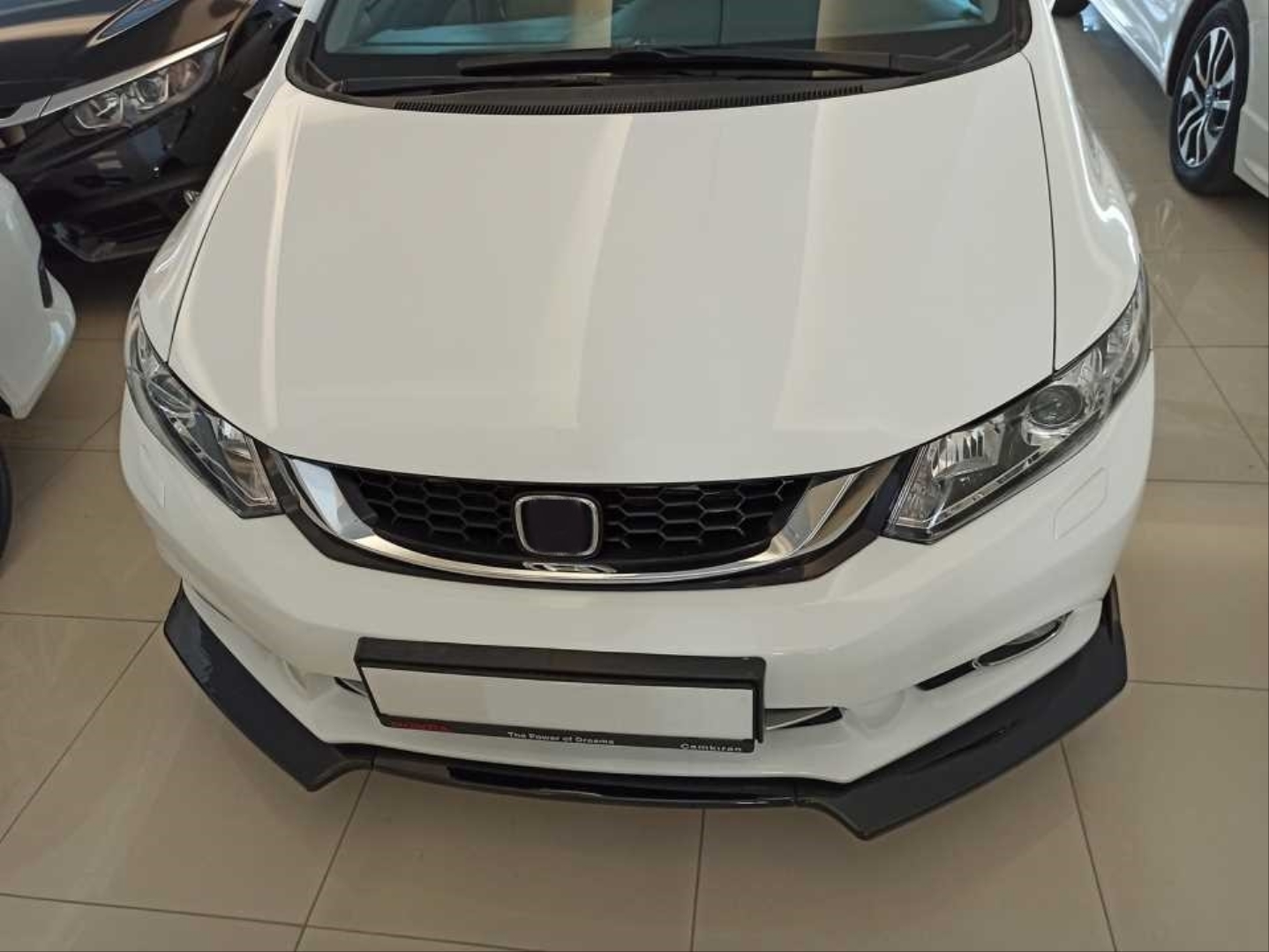 Honda Civic FB7 2012-2015 İçin Uyumlu Ön Lip 4