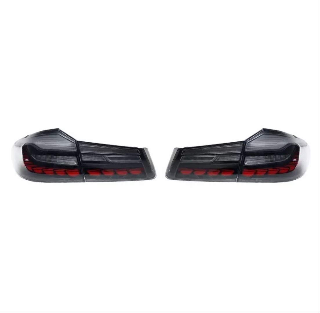 2017-2020 BMW 5 Serisi G30 için Uyumludur Dragon LED Stop - Smoke 2