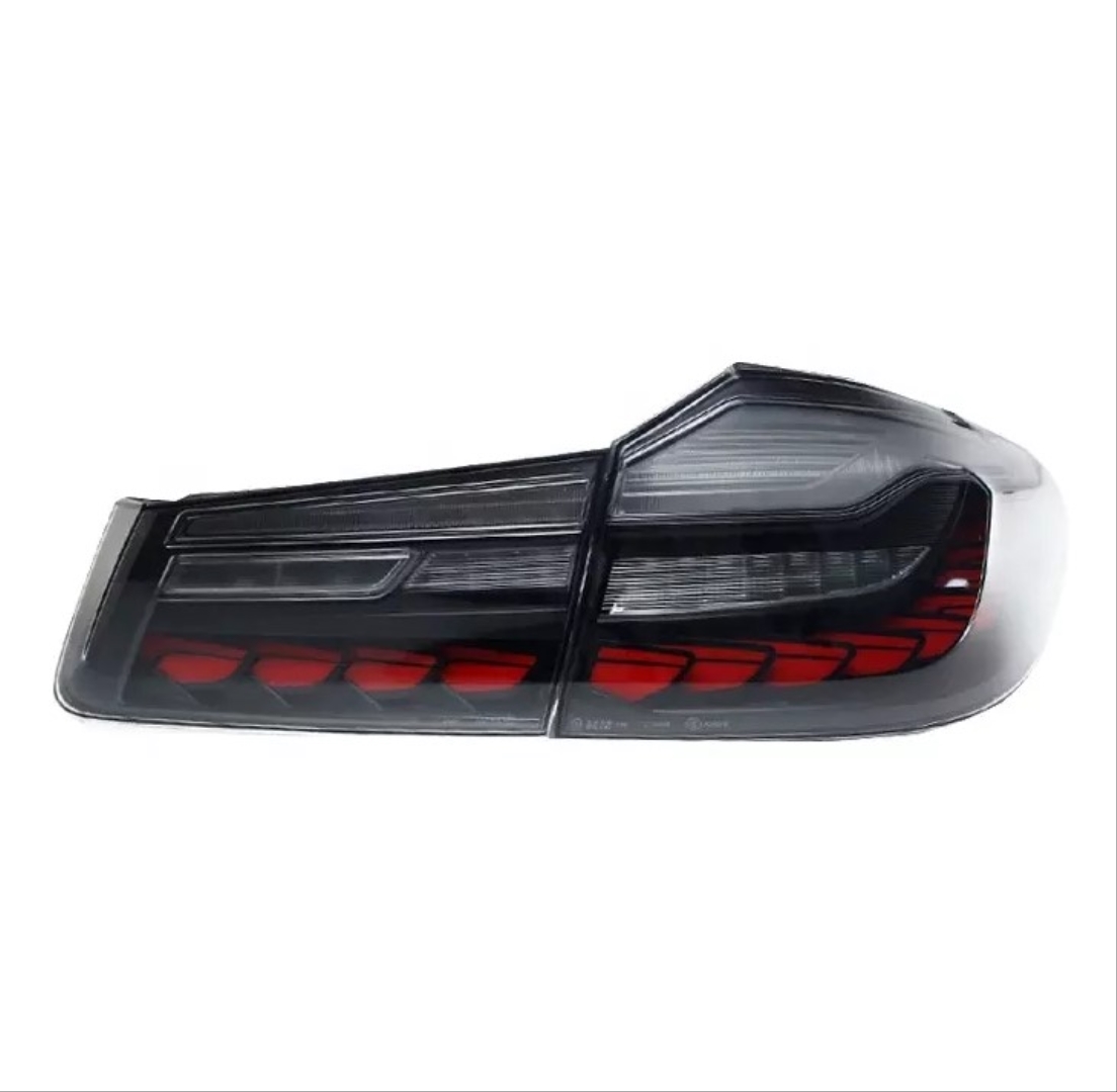 2017-2020 BMW 5 Serisi G30 için Uyumludur Dragon LED Stop - Smoke 3