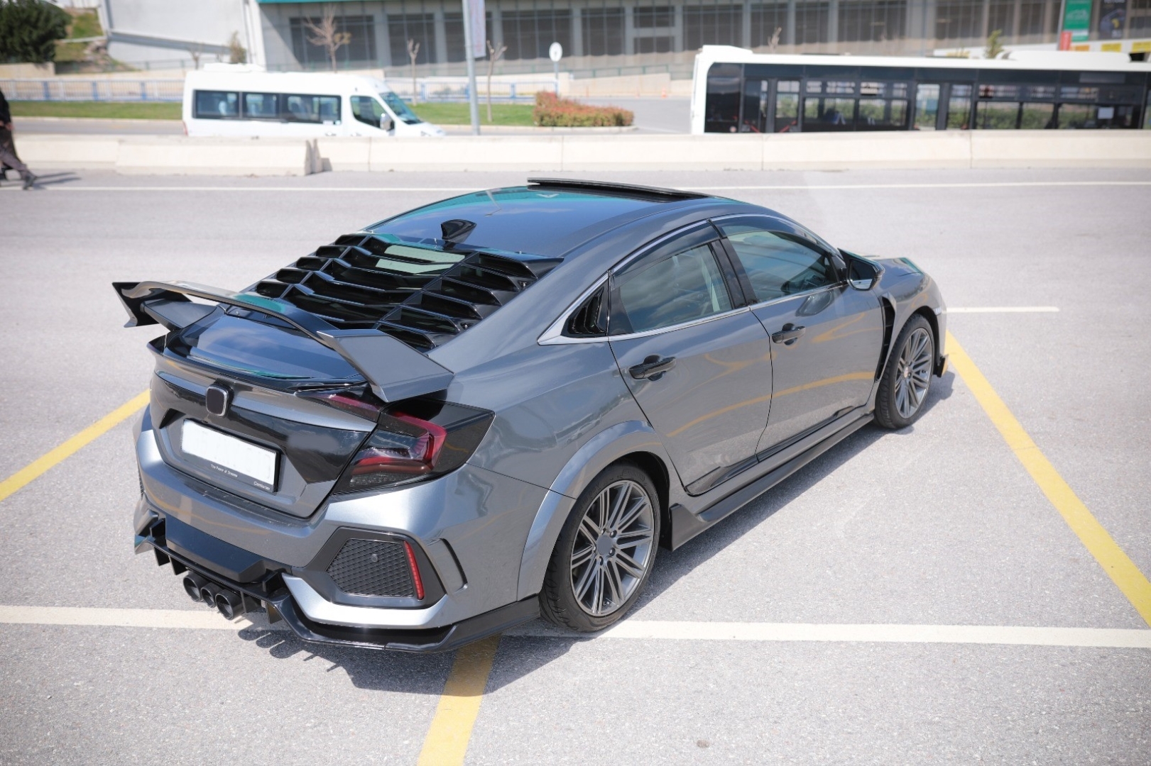 Honda Civic FC5 2016-2019 Smoke Led Stop 5