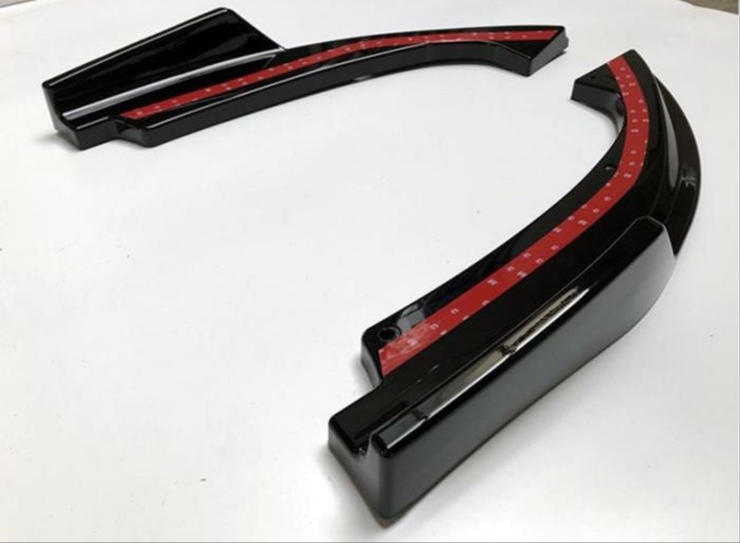Honda Civic FC5 2016-2020 İçin Uyumlu Arka Çıkıntılı Flap Piano Black 2