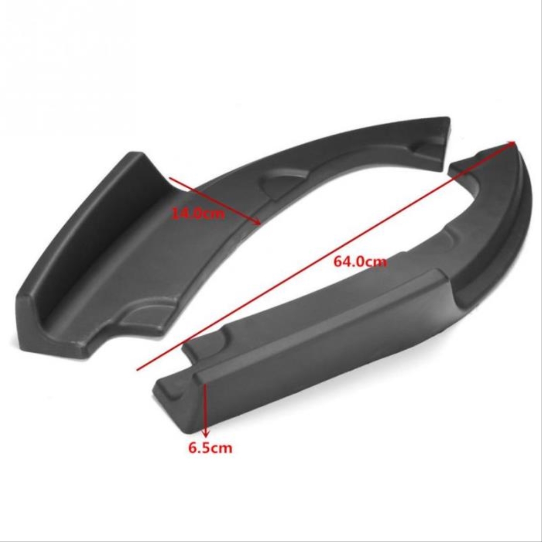 Honda Civic FC5 2016-2020 İçin Uyumlu Arka Çıkıntılı Flap Piano Black 5