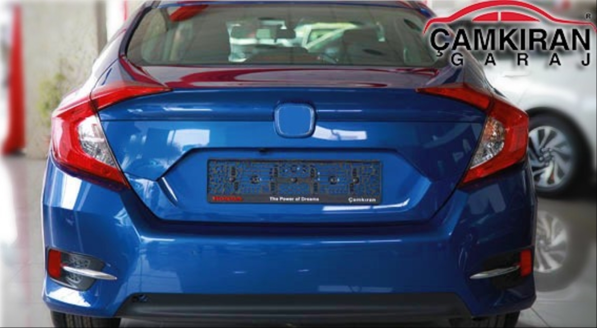 Honda Civic FC5 2016-2020 Uyumlu Arka Sis Orta Çita Nikelaj 4