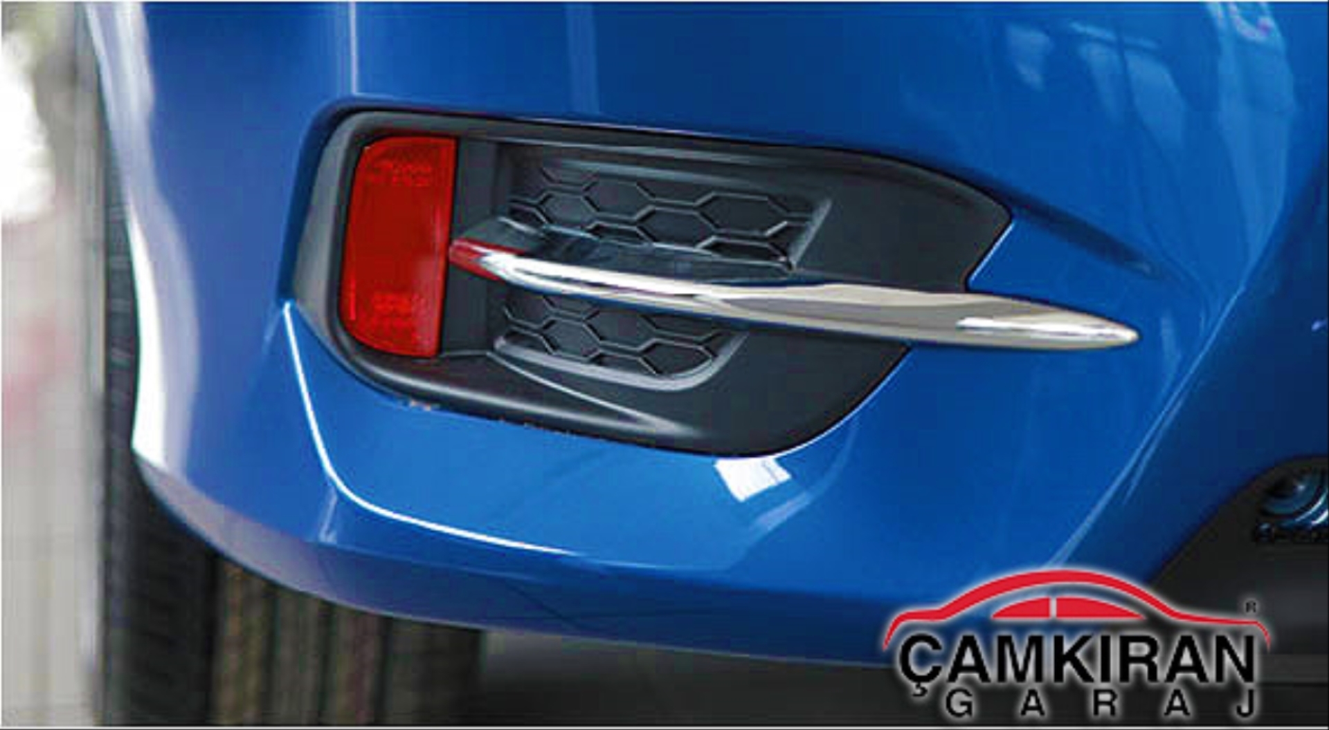 Honda Civic FC5 2016-2020 Uyumlu Arka Sis Orta Çita Nikelaj 5