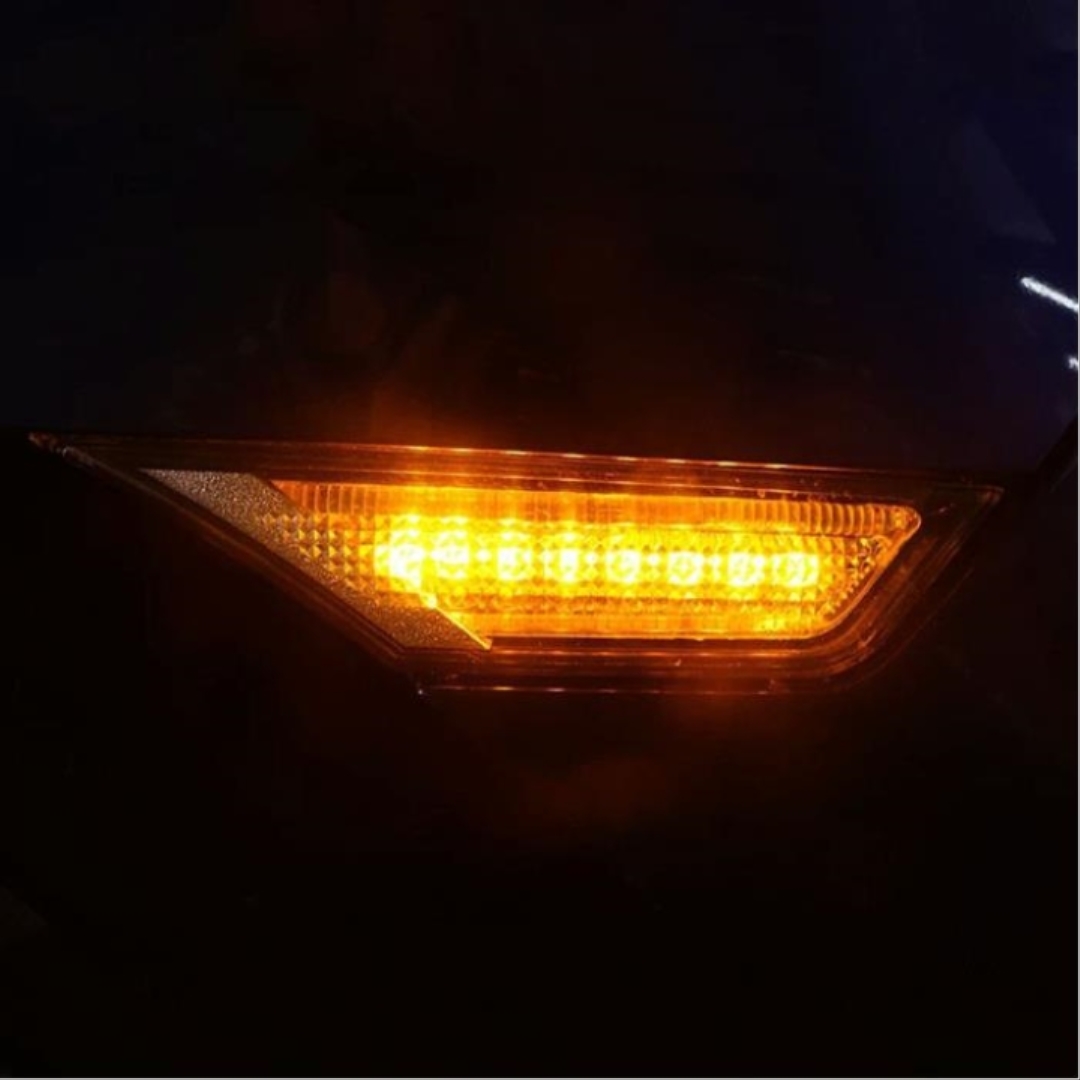 Honda Civic FC5 2016-2020 İçin Uyumlu Çamurluk Sinyali Turuncu 2