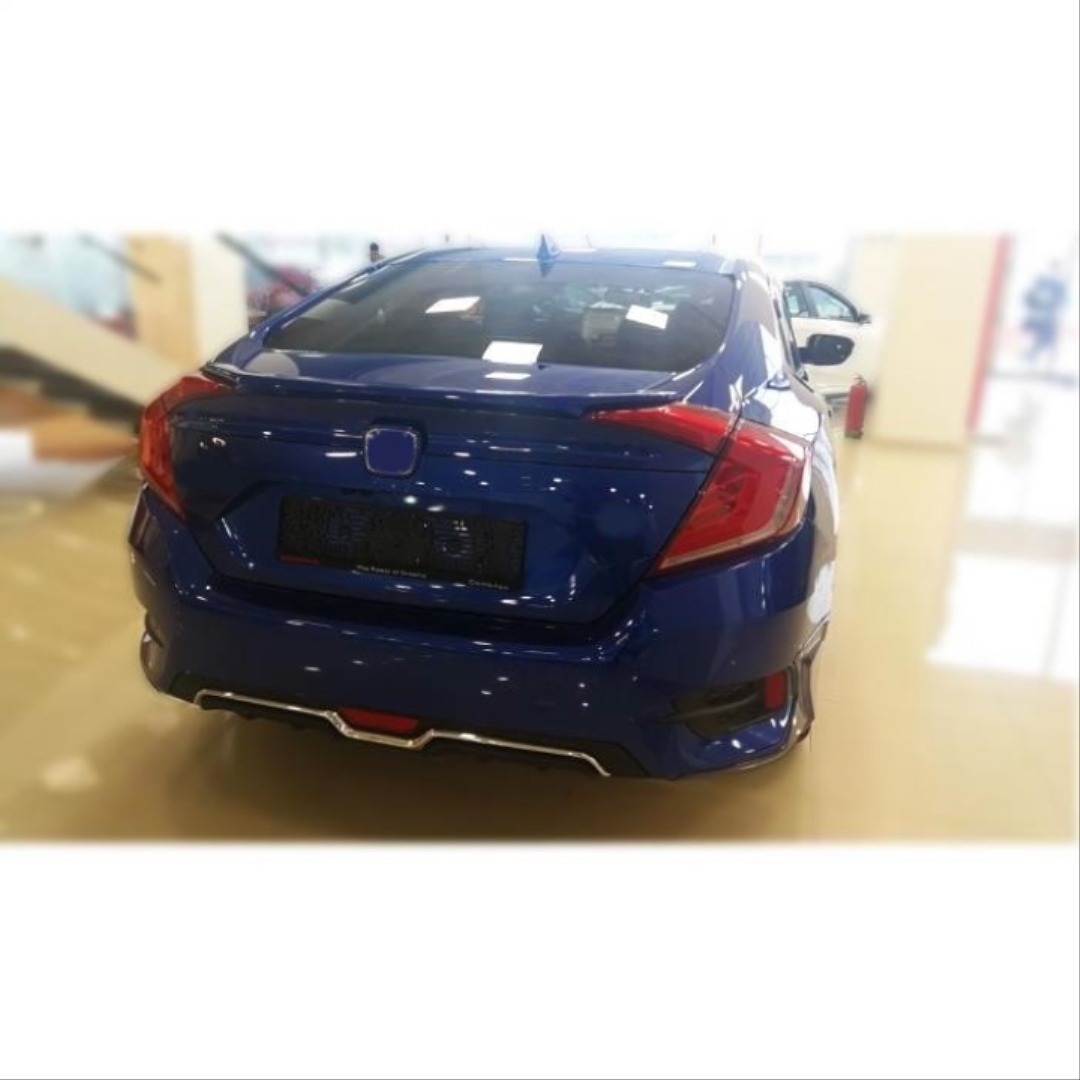 Honda Civic FC5 2016-2020 Uyumlu Karbon Difüzör 3