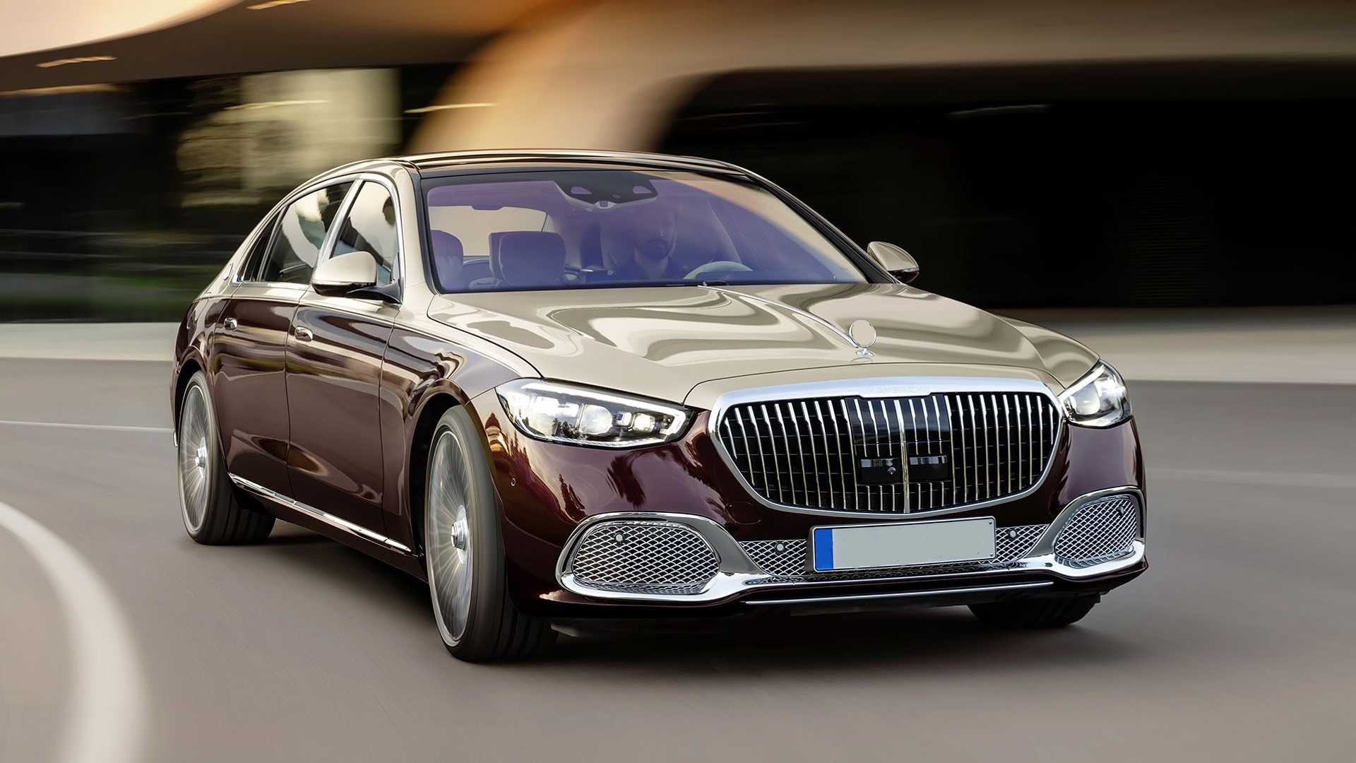 2020+ LCI W213 E Serisi İçin Maybach Görünüm Body Kit (Krom Sis Kapaklı) 2