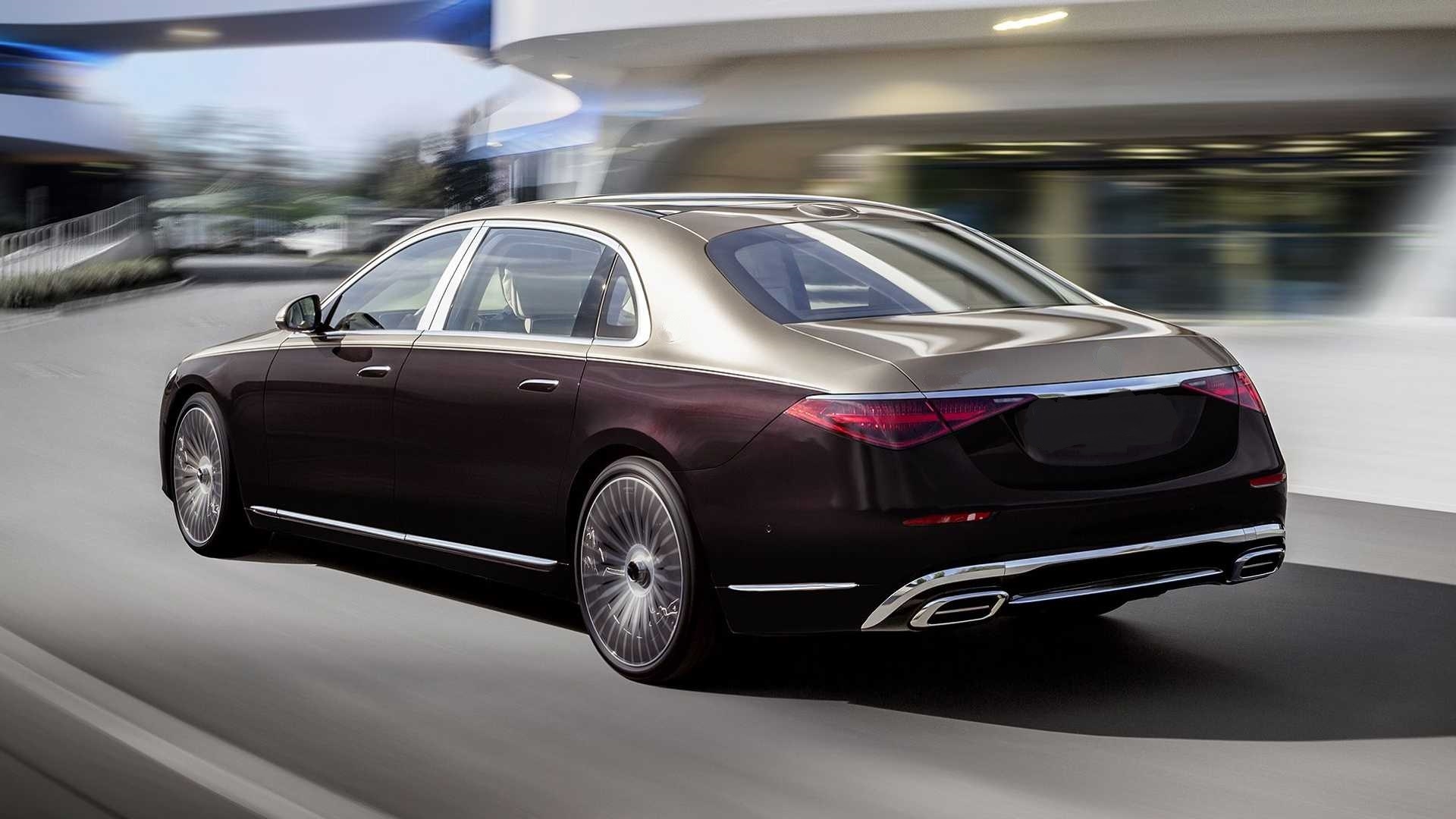 2020+ LCI W213 E Serisi İçin Maybach Görünüm Body Kit (Krom Sis Kapaklı) 4