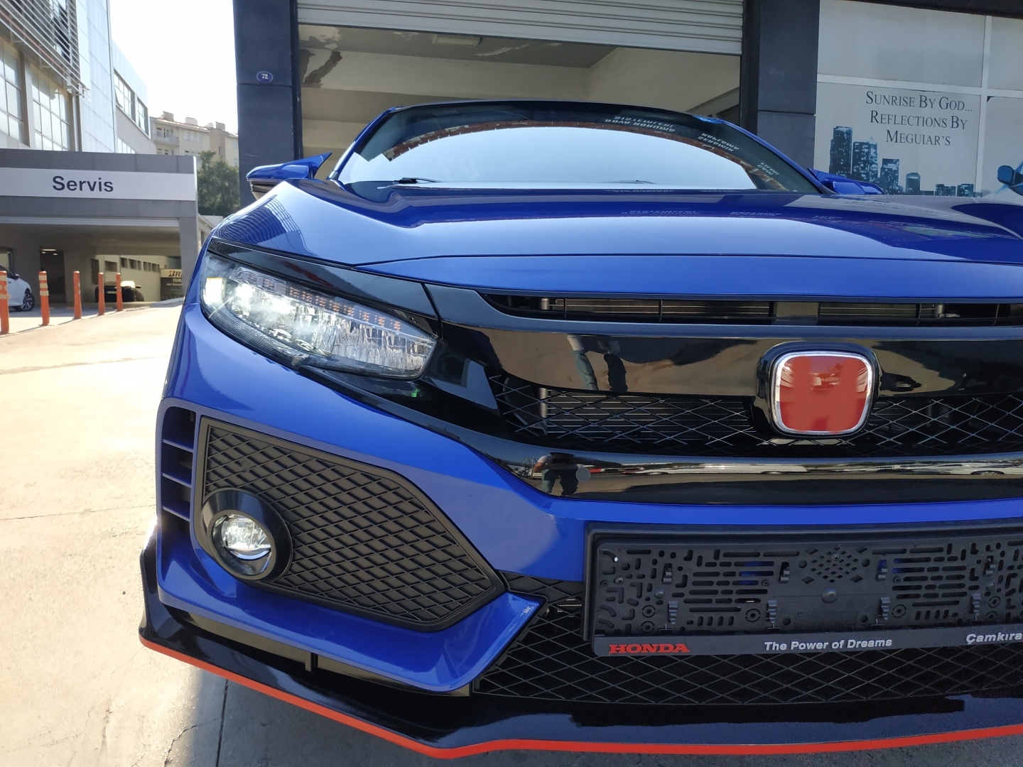 Honda Civic FC5 (2016-2020) İçin Uyumlu Ön Panjur Type-R Makyajsız Kasa 4