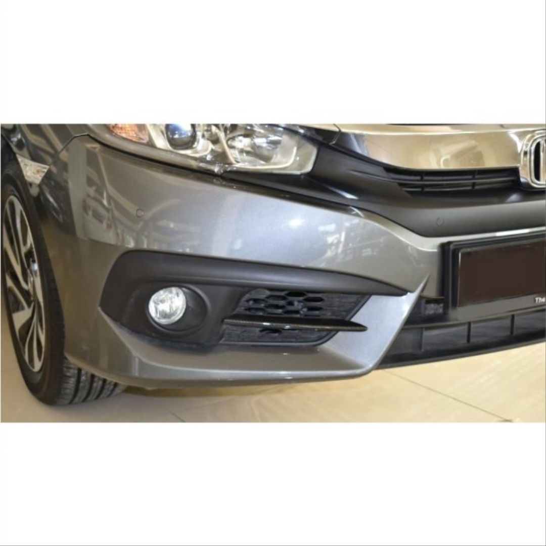 Civic FC5 2016-2020 İçin Uyumlu Ön Sis Orta Çıta Piano Black 4