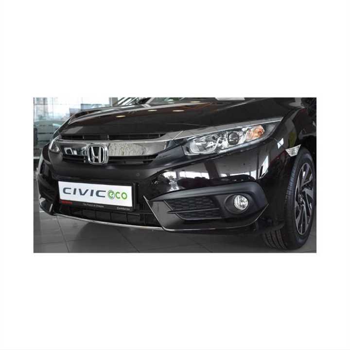 Honda Civic FC5 2016-2020 İçin Uyumlu Ön Tampon Alt Nikeliği Tekli 2