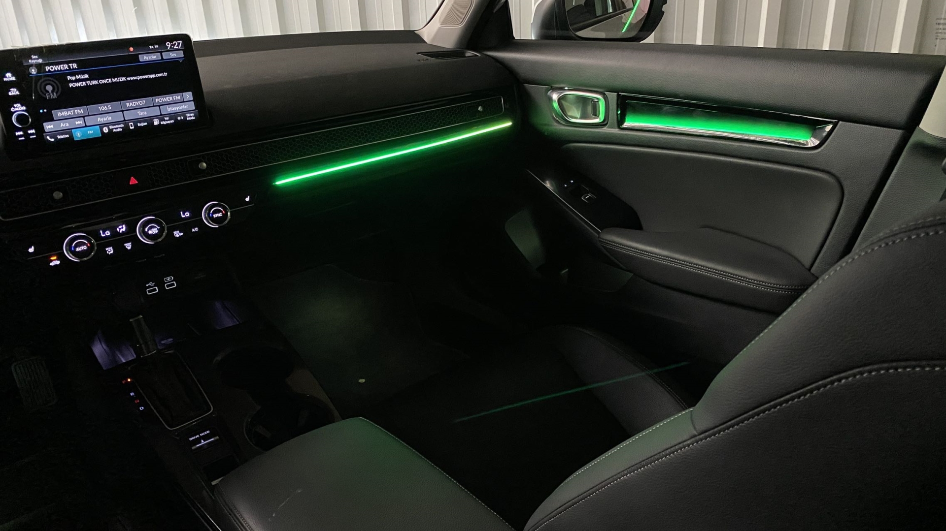 2022 Honda Civic FE1 için Dinamik Ambiyans Aydınlatma Seti (Uygulama ve Düğme Kontrollü) 2