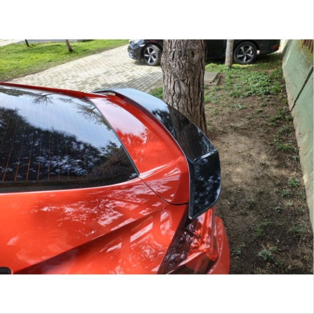 Honda Civic FC5 2016-2020 Uyumlu Turbo Spoiler Işıksız (Boyasız) 2