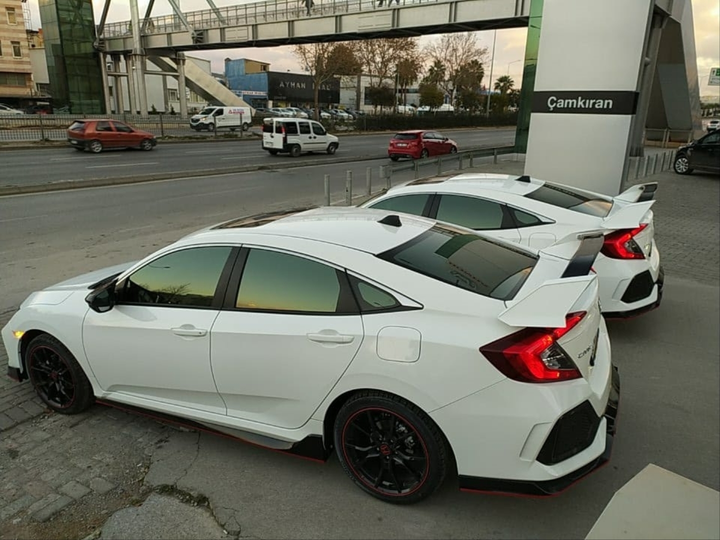 Honda Civic FC5 2016-2020 Uyumlu Type R Spoiler Boyasız 2
