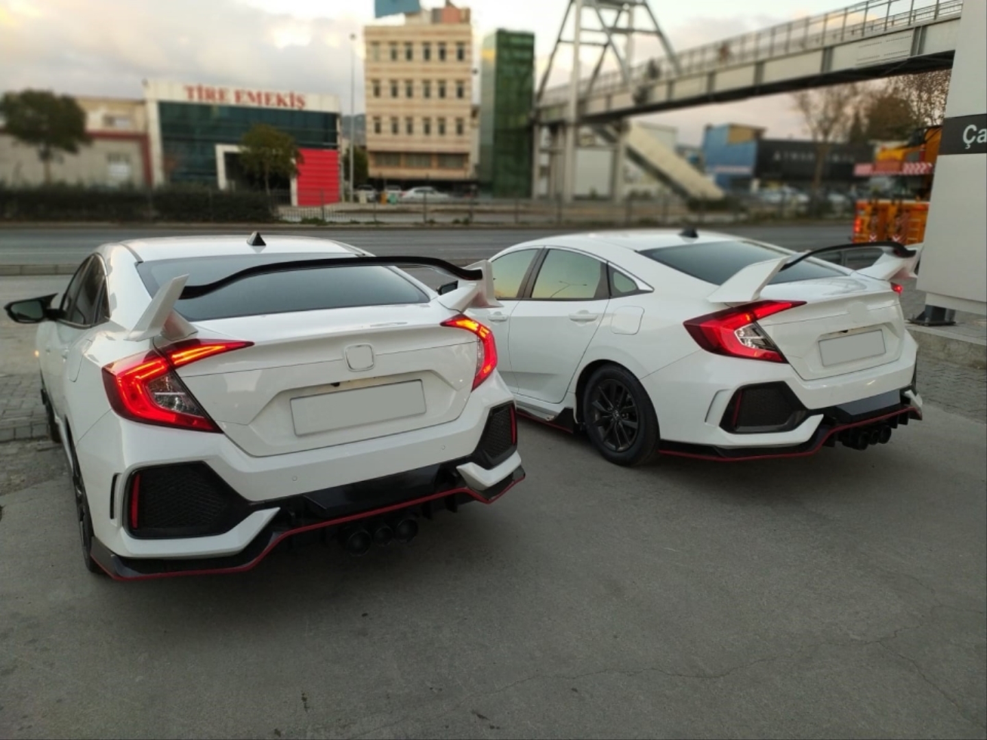 Honda Civic FC5 2016-2020 Uyumlu Type R Spoiler Boyasız 5