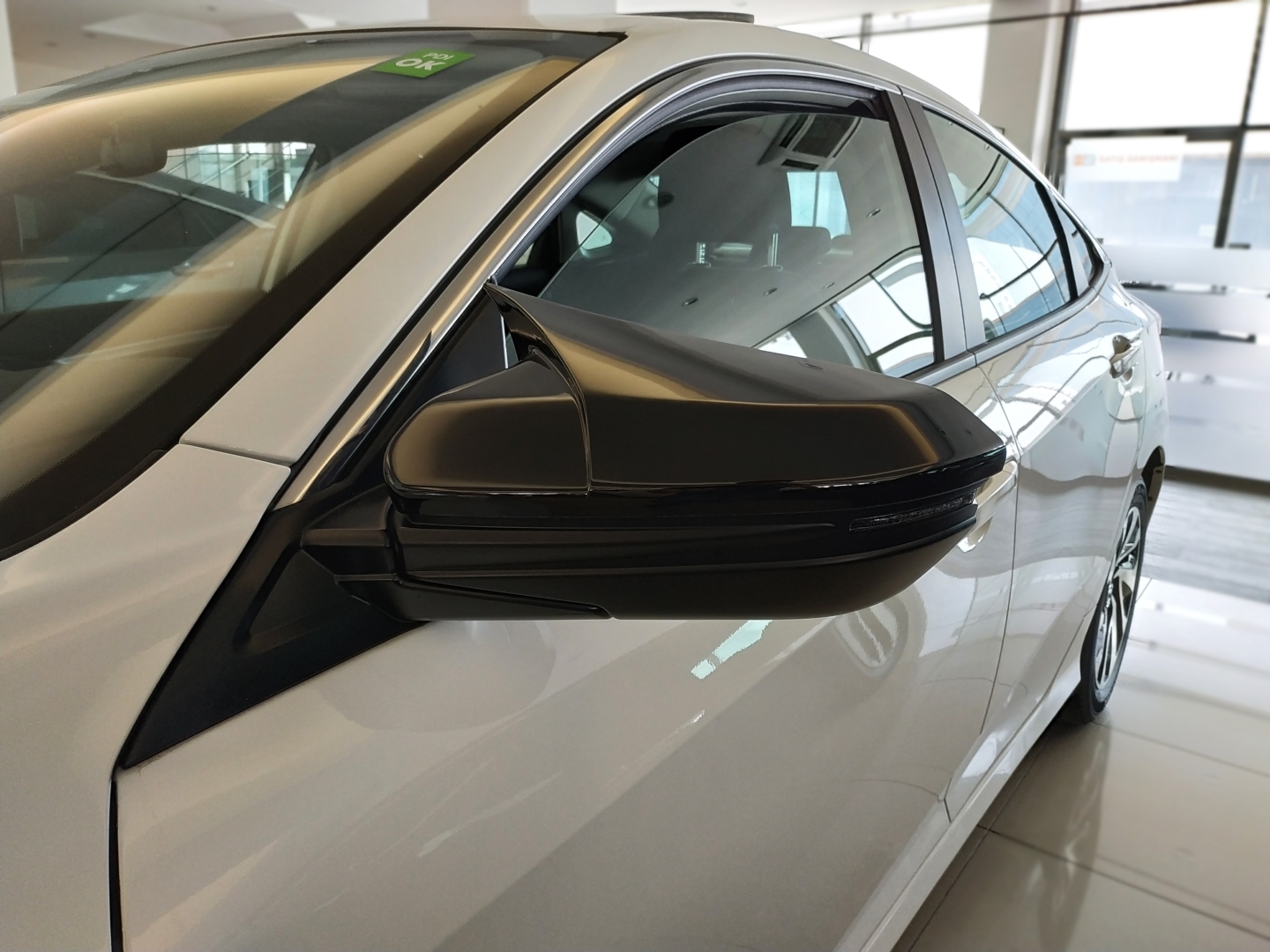 Honda Civic FC5 2016-2020 Uyumlu Yarasa Ayna Kapağı 2
