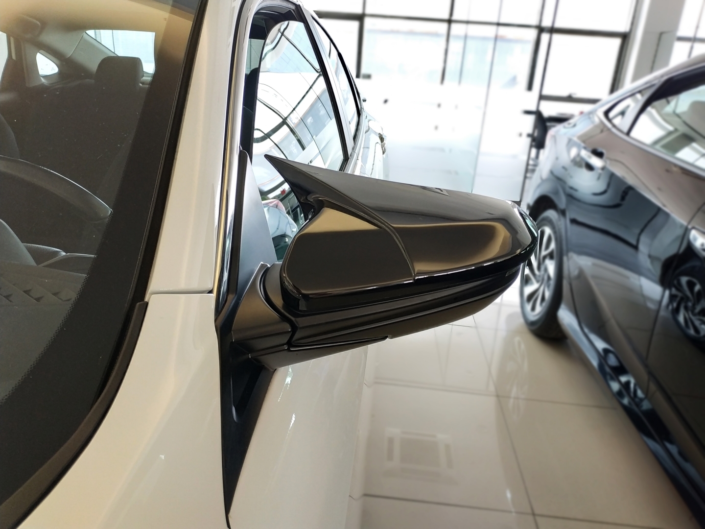 Honda Civic FC5 2016-2020 Uyumlu Yarasa Ayna Kapağı 3