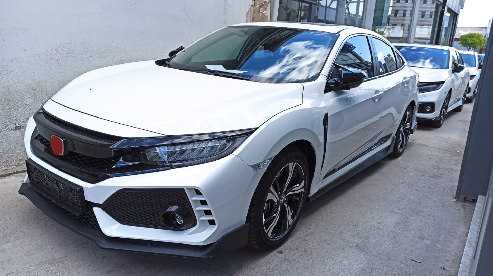 Honda Civic FC5 2016-2021 İçin Makyajlı Type-R Ön Tampon (Panjur Hariç) 2