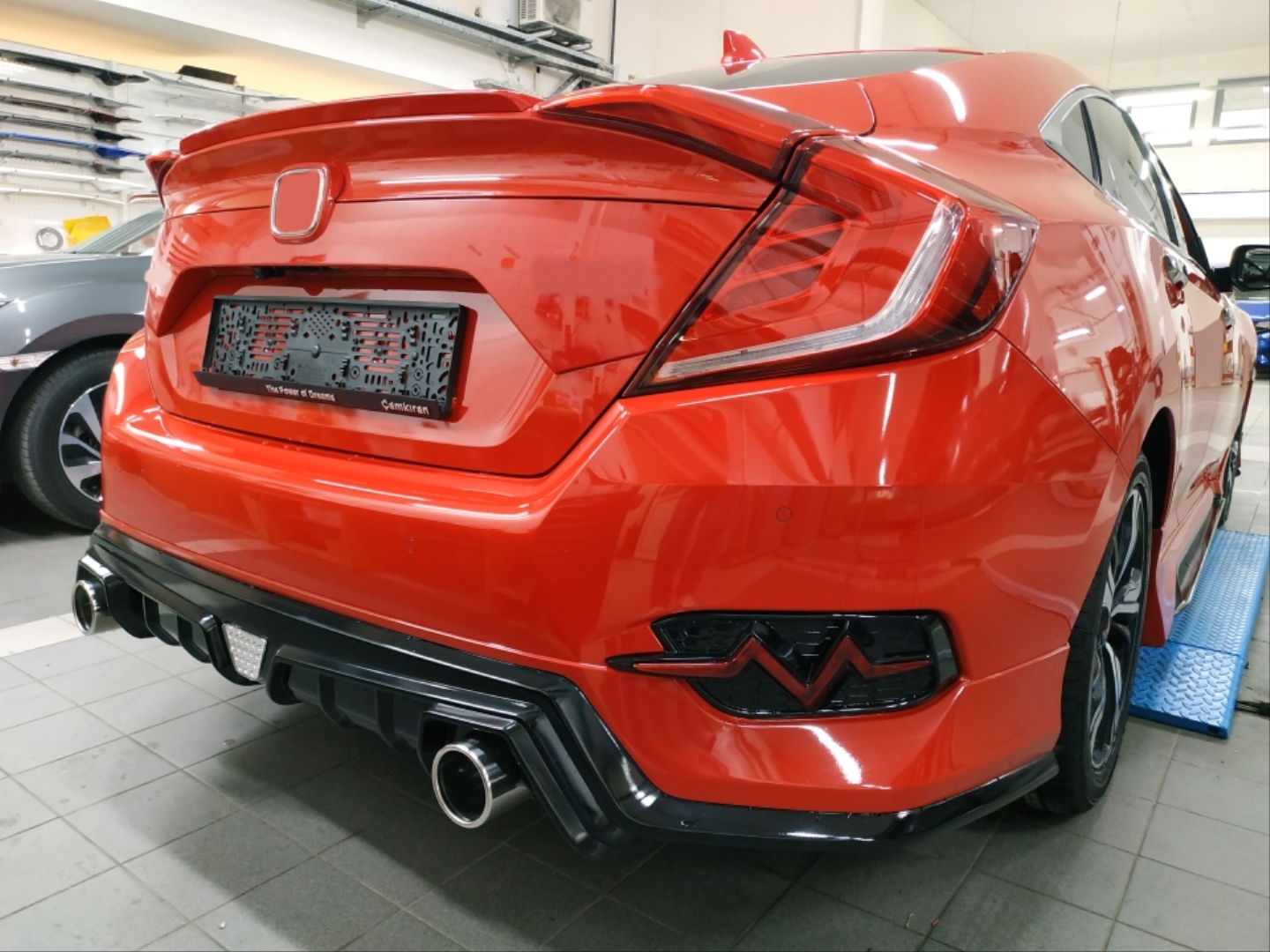 Honda Civic FC5 (2016-2021) Uyumlu Hareketli LED Stop Kırmızı 2
