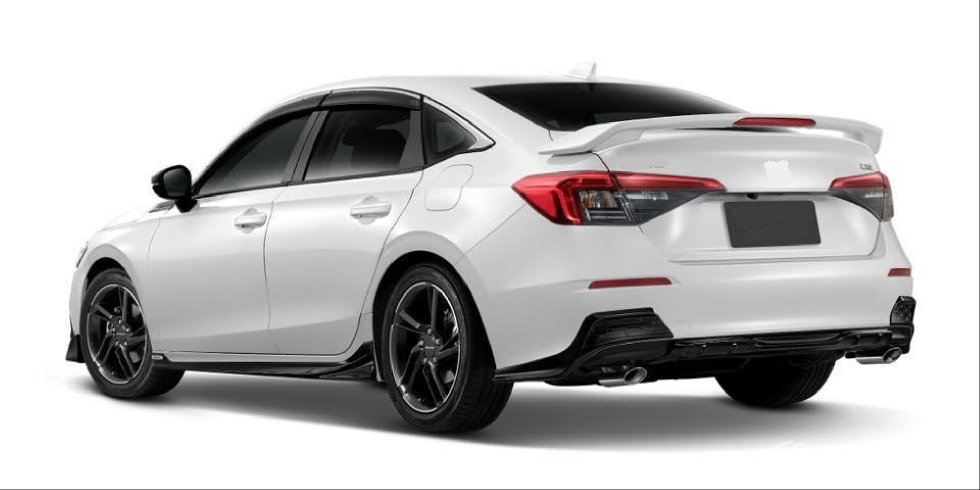 2022 Honda Civic Modulo Işıklı Spoiler - Boyasız 2