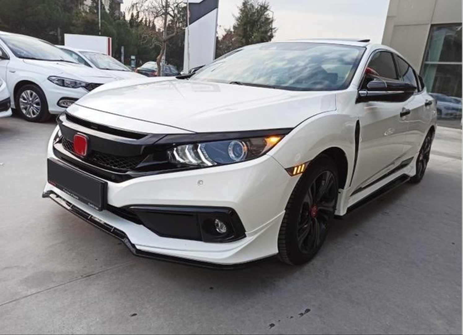 Honda Civic FC5 2019+ Makyajlı Kasa Ön Tampon Mugen Ön Ek 5