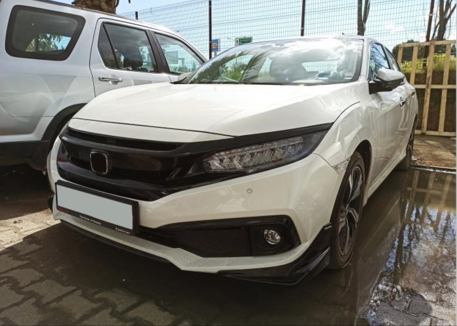 Honda Civic FC5 2019-2021 Uyumlu Makyajlı Kasa Modulo Ön Ek (Asian) 2