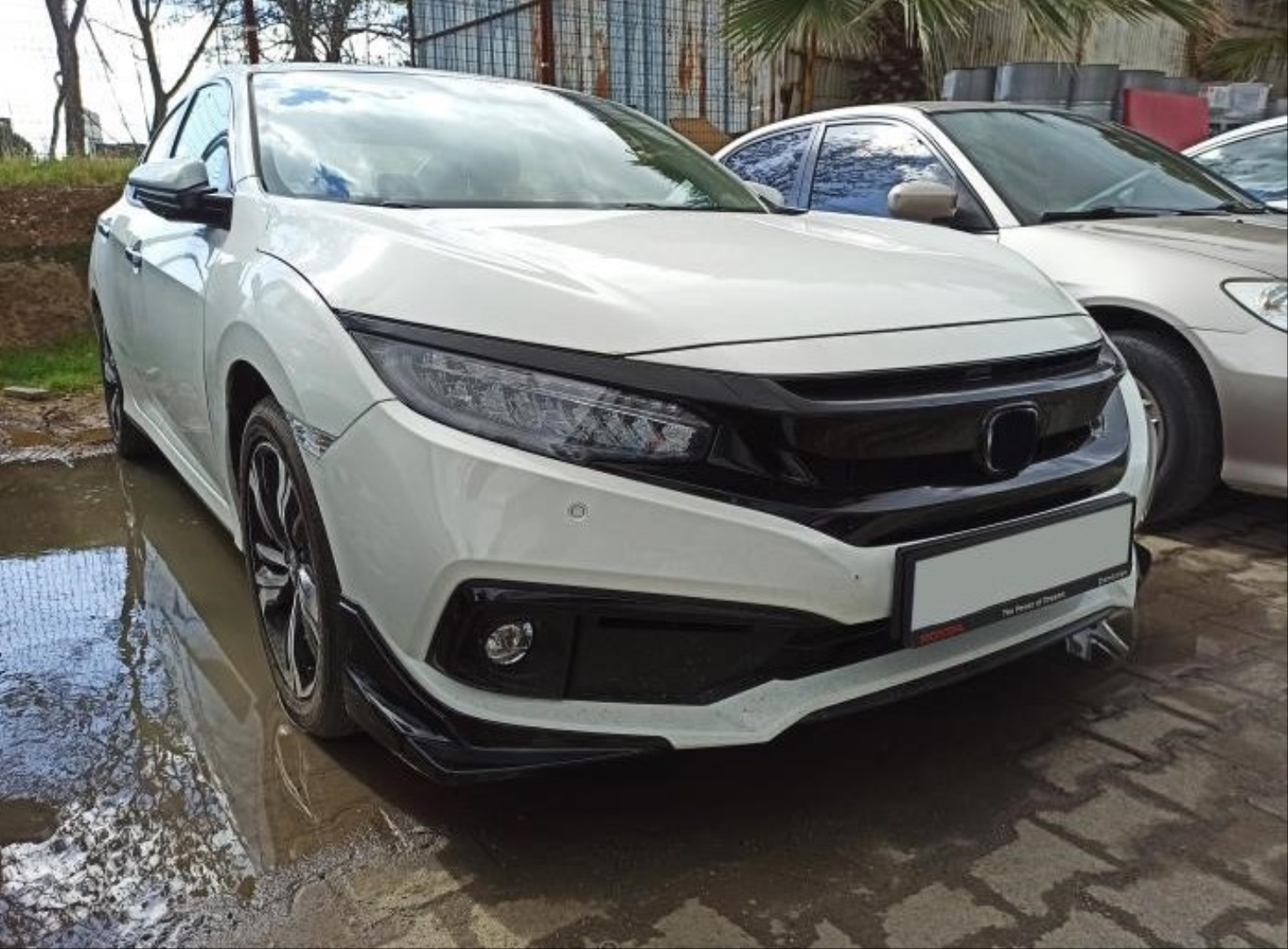 Honda Civic FC5 2019-2021 Uyumlu Makyajlı Kasa Modulo Ön Ek (Asian) 3