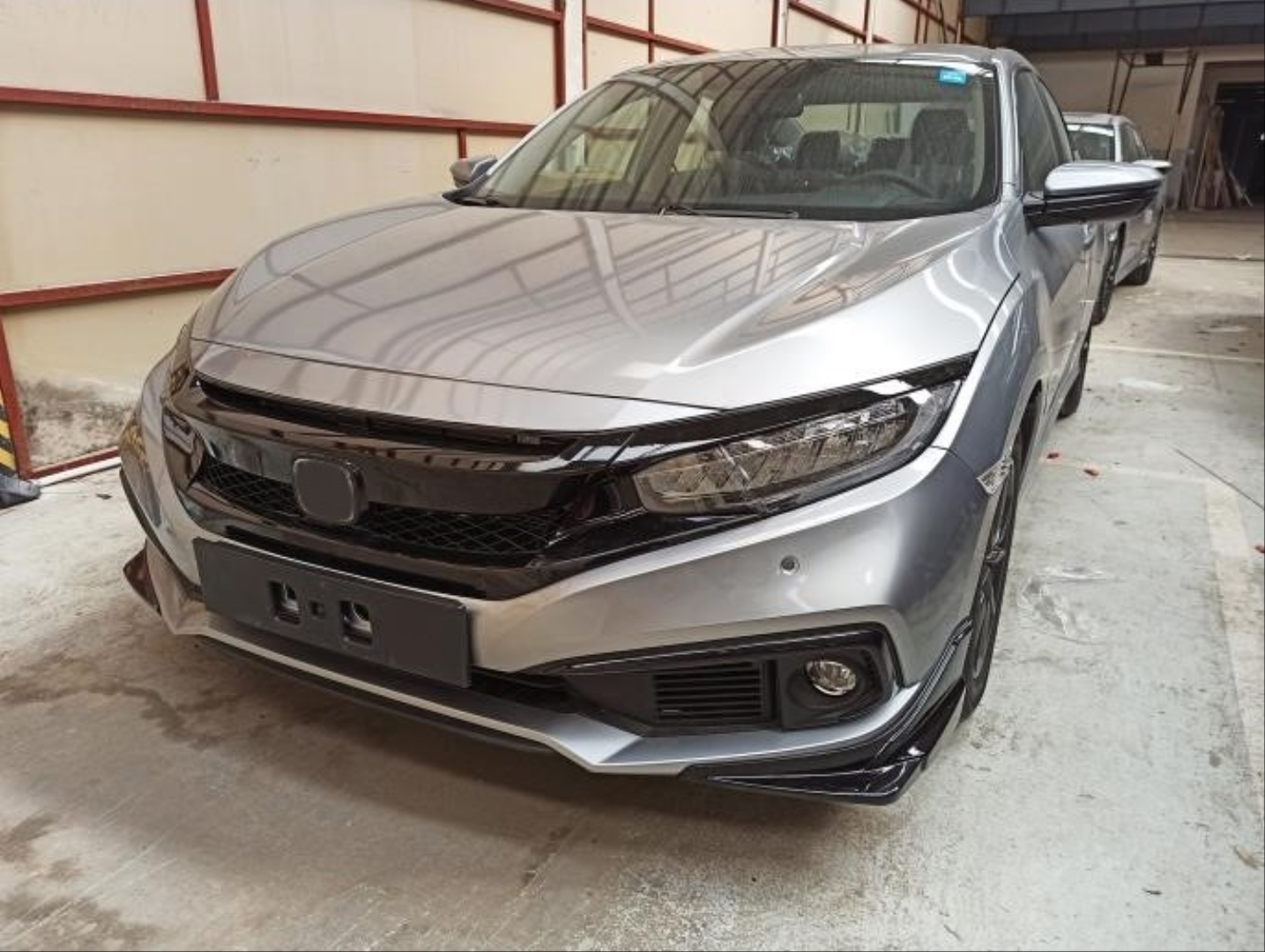 Honda Civic FC5 2019-2021 Uyumlu Makyajlı Kasa Modulo Ön Ek (Asian) 4
