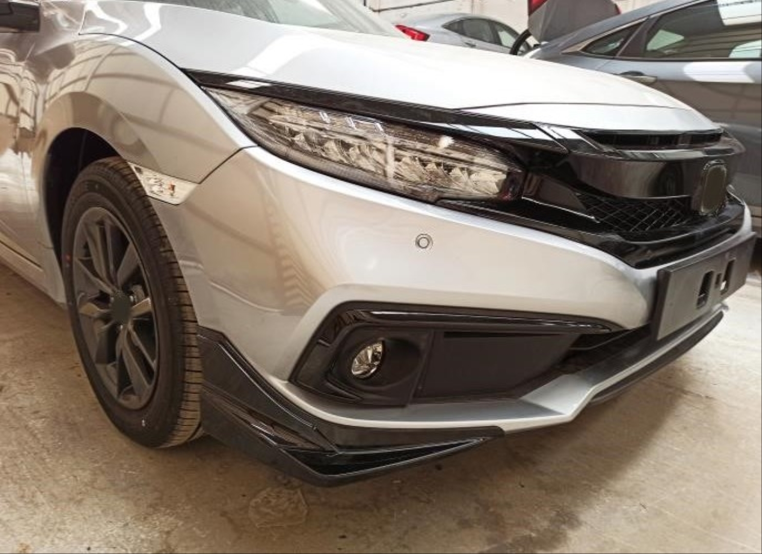 Honda Civic FC5 2019-2021 Uyumlu Makyajlı Kasa Modulo Ön Ek (Asian) 5