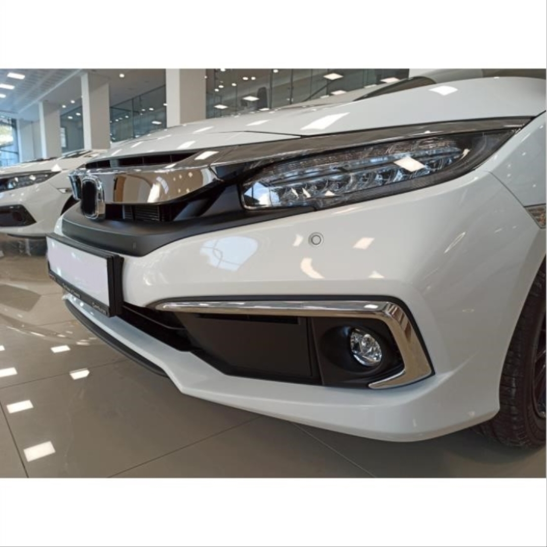 Honda Civic FC5 2019-2021 Ön Sis Kası Kaplaması Nikelaj (Makyajlı Kasa) 5
