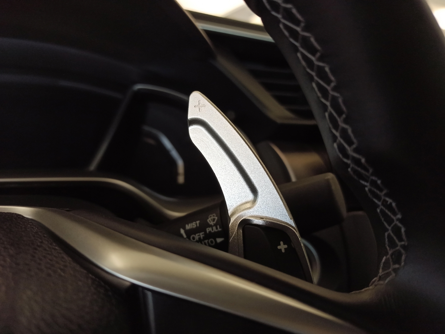 Honda Civic FC5-FK7 2016-2020 İçin Uyumlu Paddle Shift Silver 2